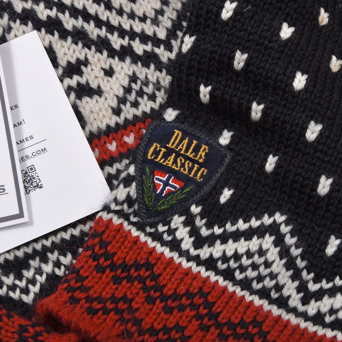 Dale of Norway Wool Sweater Size S Chest ca. 55cm