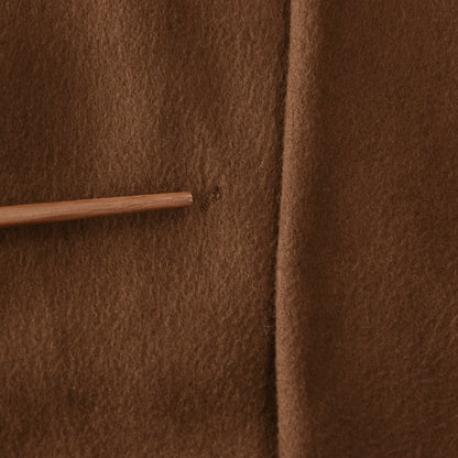 Classic 100% Wool Overcoat Size 25 Chest: 58.5cm - Caramel Brown