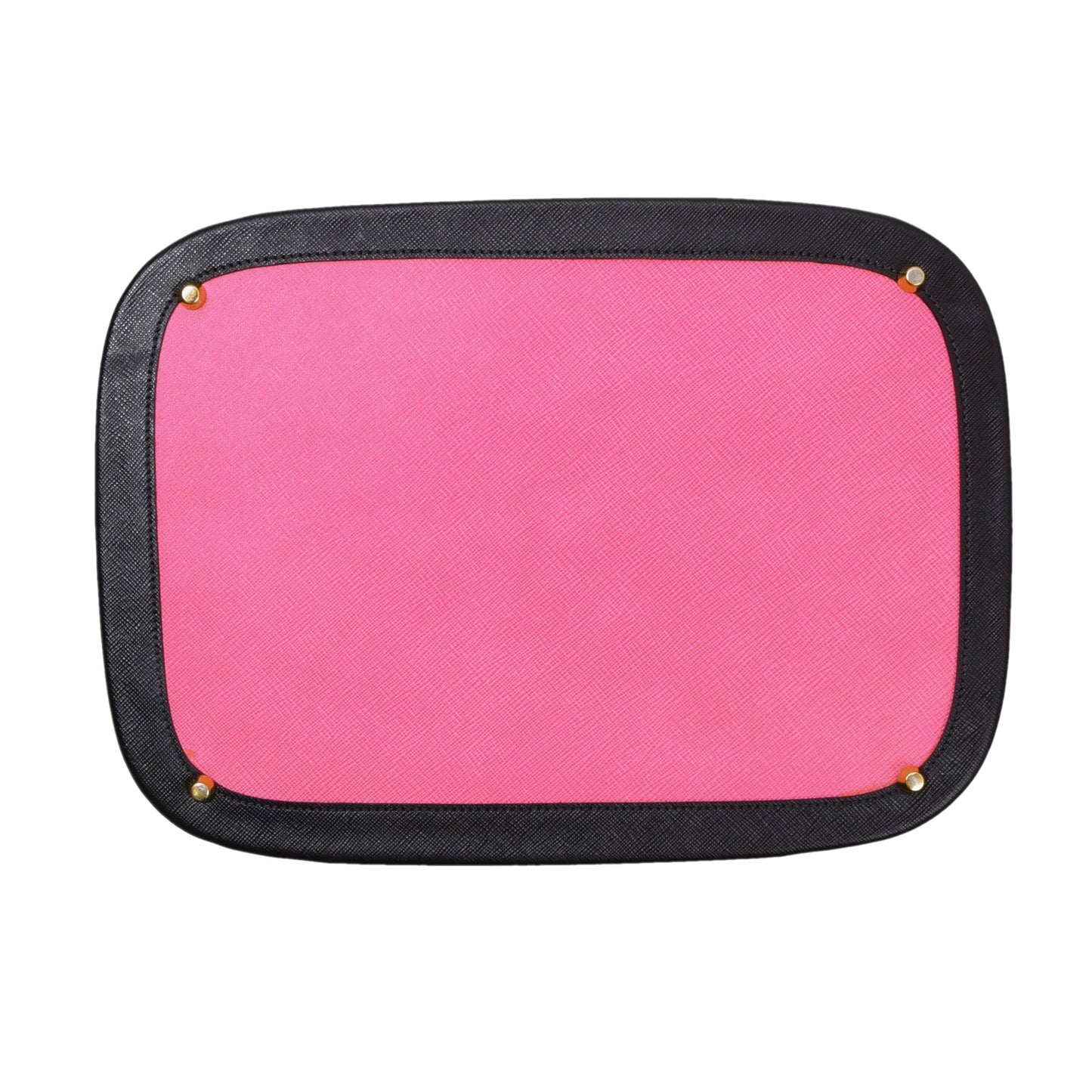Prada Milano Beauty Case/Kulturbeutel aus Saffiano-Leder – Rosa
