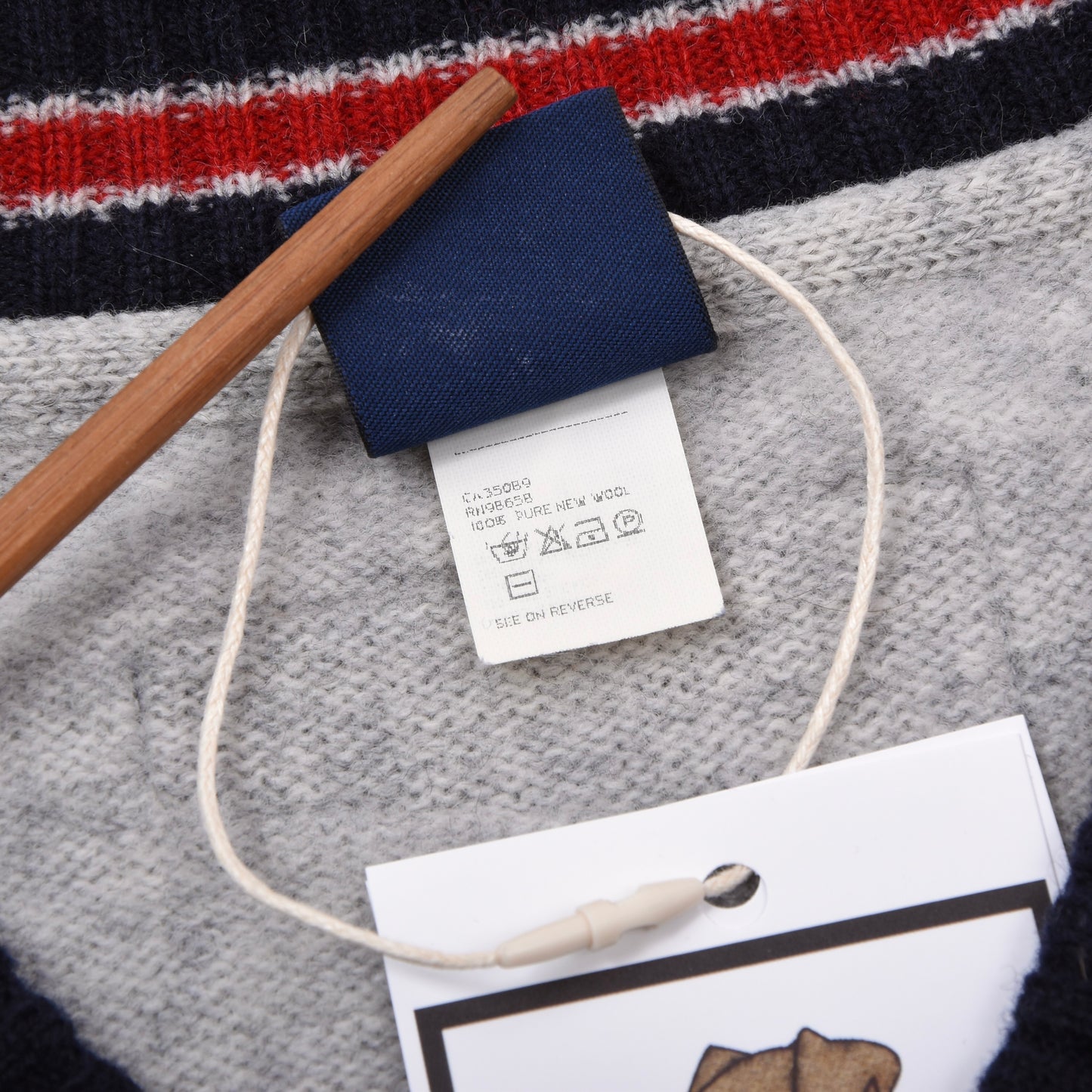 Paul & Shark Yachting Wool Sweater Size XL Chest ca. 58cm - Grey