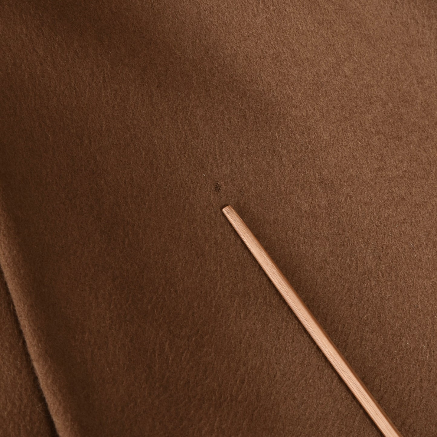 Classic 100% Wool Overcoat Size 25 Chest: 58.5cm - Caramel Brown