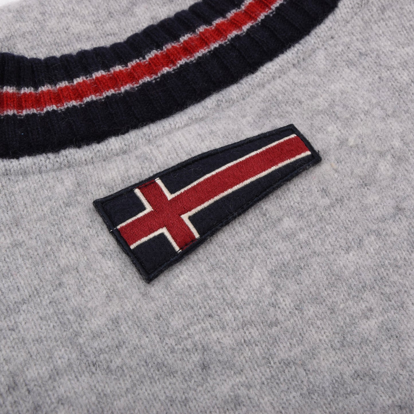 Paul & Shark Yachting Wool Sweater Size XL Chest ca. 58cm - Grey