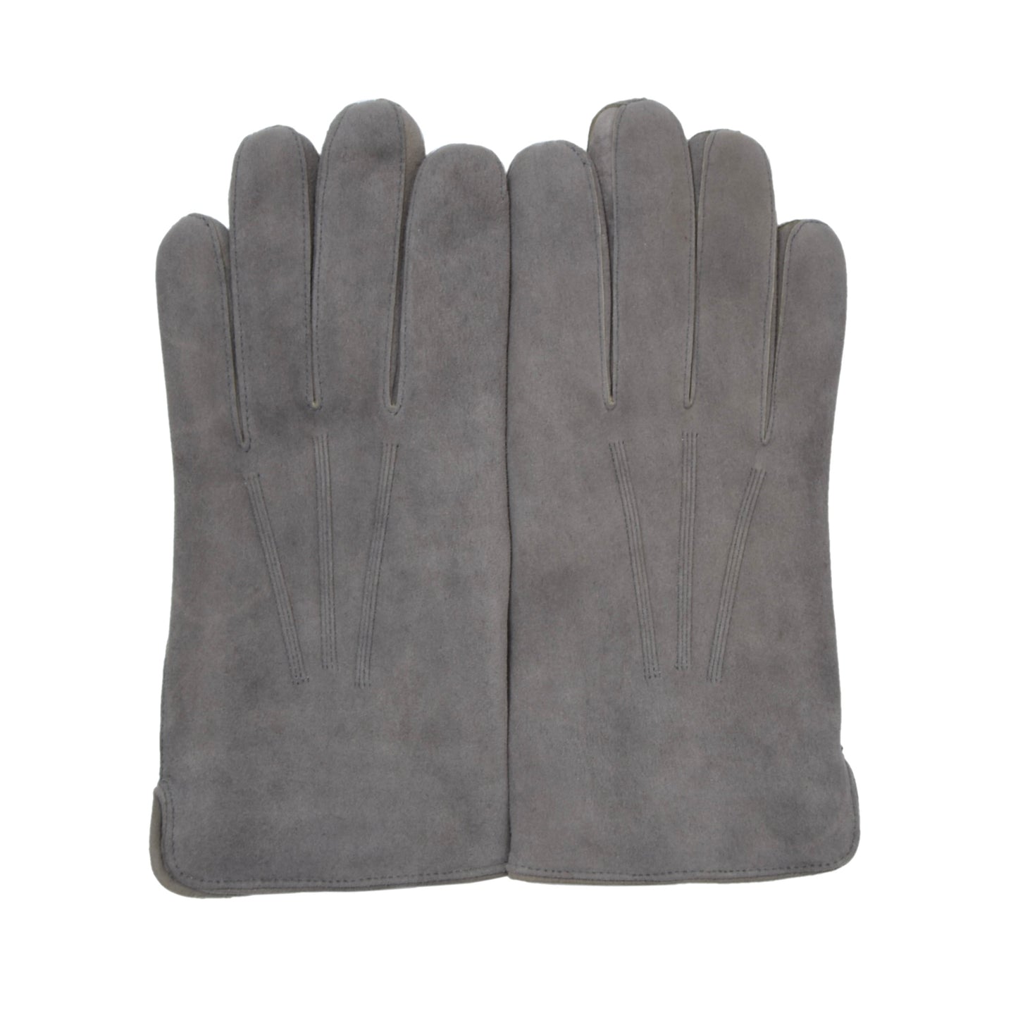 Handschuhpeter Wien Doeskin Gloves Size 8 1/2 - Grey
