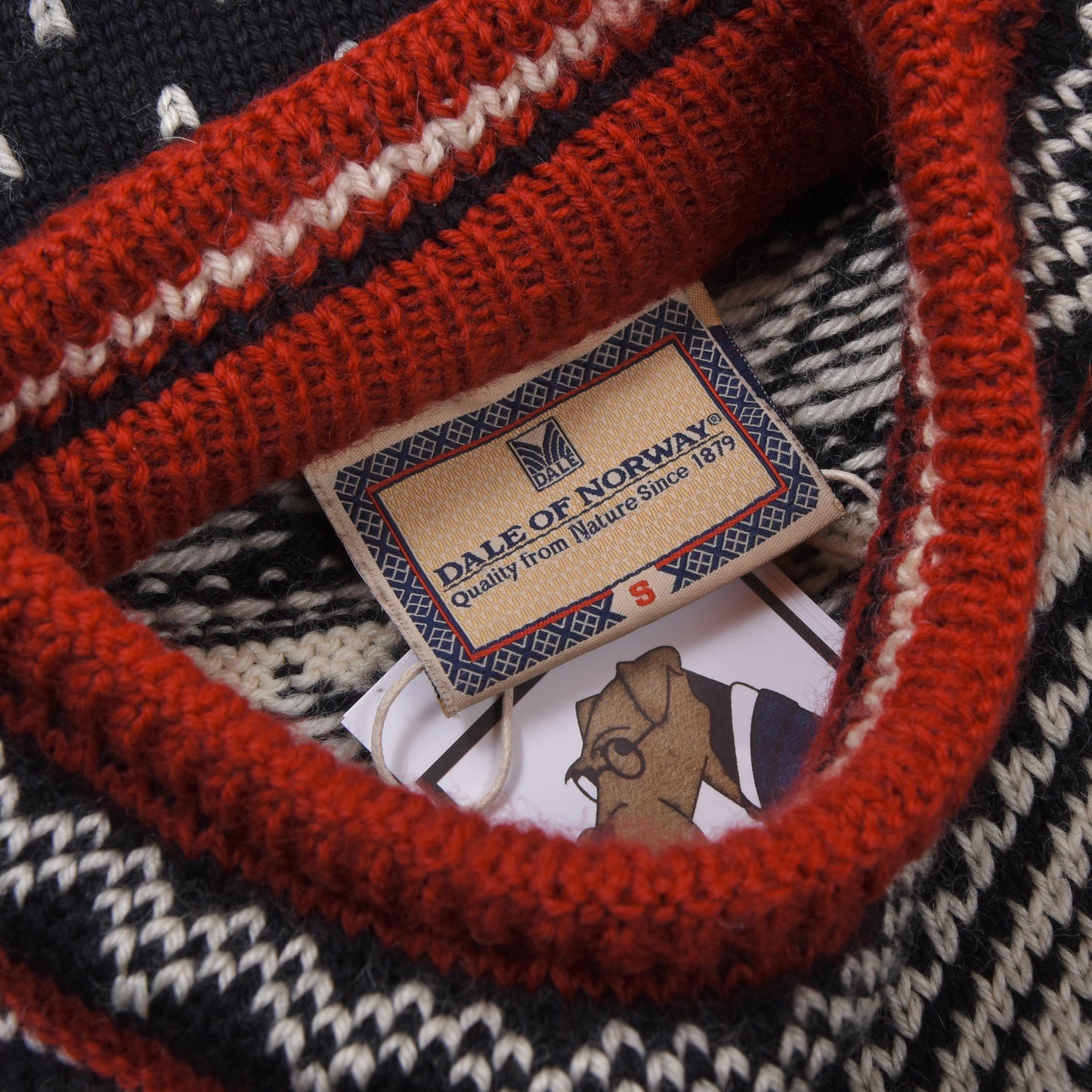 Dale of Norway Wool Sweater Size S Chest ca. 55cm