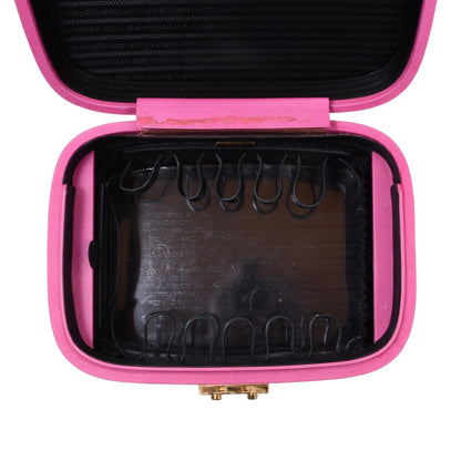 Prada Milano Beauty Case/Kulturbeutel aus Saffiano-Leder – Rosa