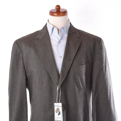 Massimo Dutti Cotton Jacket Size 56 ca. 60.5cm - Brown