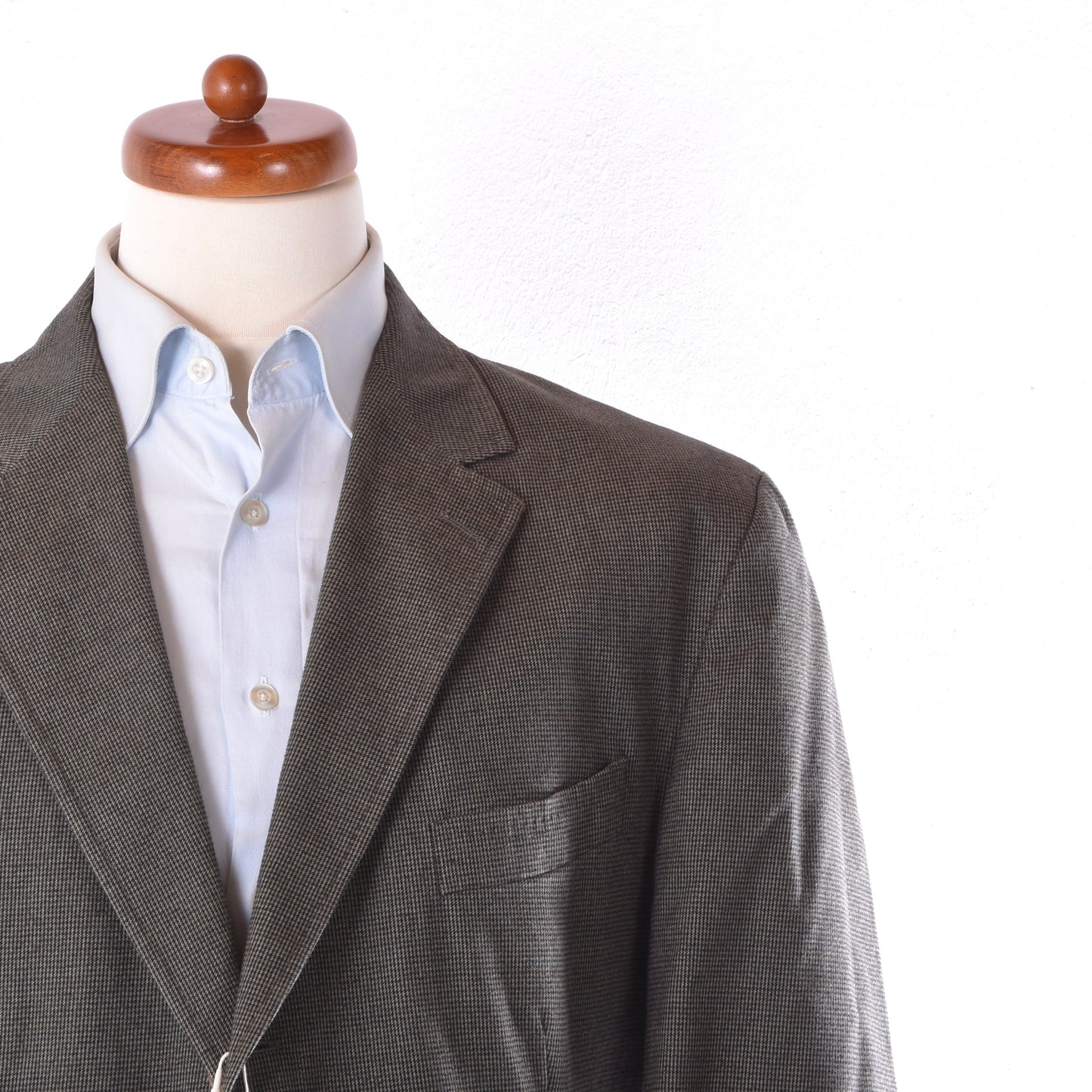 Massimo Dutti Cotton Jacket Size 56 ca. 60.5cm - Brown