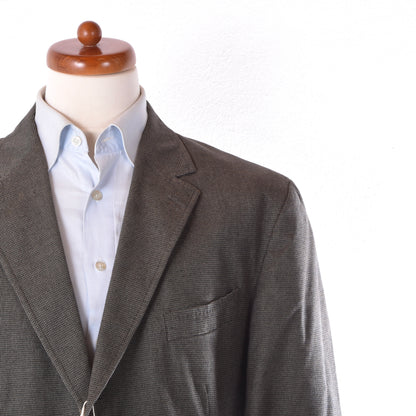 Massimo Dutti Cotton Jacket Size 56 ca. 60.5cm - Brown