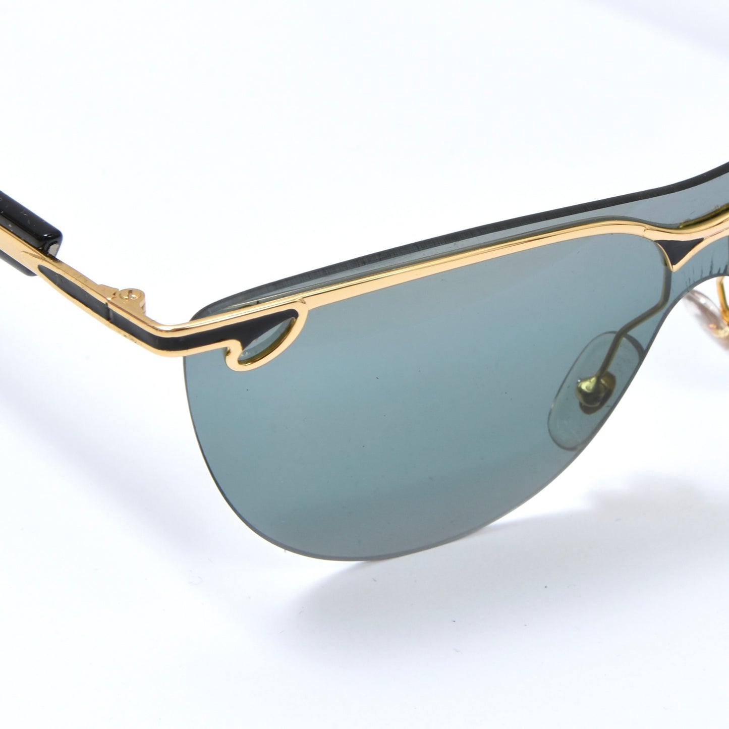 NOS Derapage Collections LS C61 Sunglasses - Black/Gold