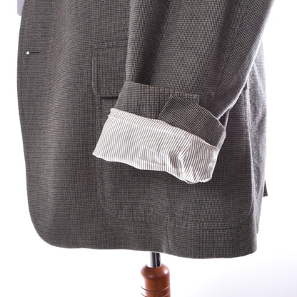 Massimo Dutti Cotton Jacket Size 56 ca. 60.5cm - Brown