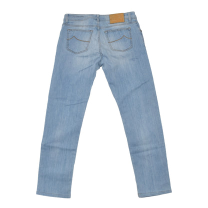 Jacob Cohën Jeans Typ J628 Größe 34 - Hellblau (Light Wash)