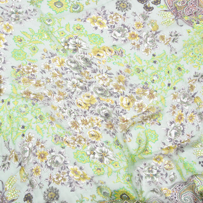 Etro Silk Scarf ca. 131cm - Floral