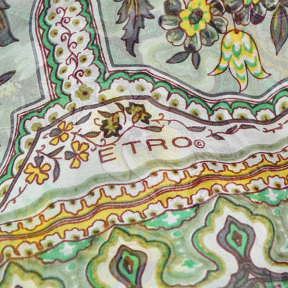 Etro Silk Scarf ca. 131cm - Floral