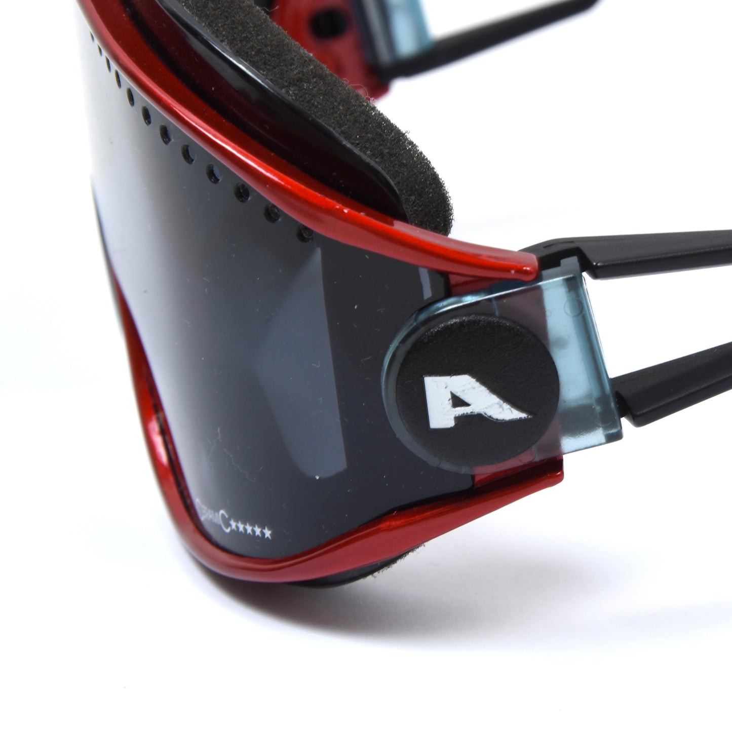 Alpina Cycling Sunglasses/Shield - Red