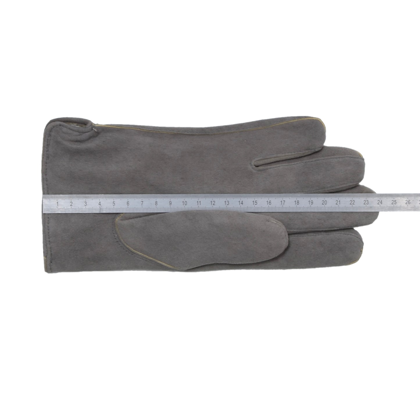 Handschuhpeter Wien Doeskin Gloves Size 8 1/2 - Grey