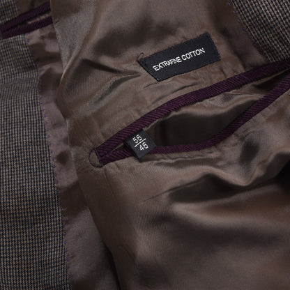 Massimo Dutti Cotton Jacket Size 56 ca. 60.5cm - Brown