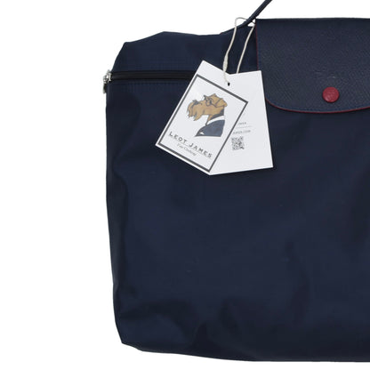 Longchamp Paris Le Pliage Docs Bag/Briefcase - Navy Blue