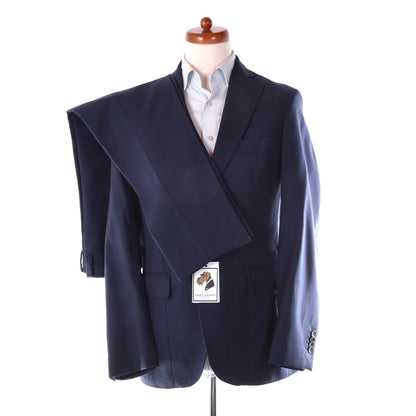 Gutteridge Anzug, 100 % Wolle, 1/4 gefüttert, Größe 48, Brustumfang ca. 50 cm, Marineblau