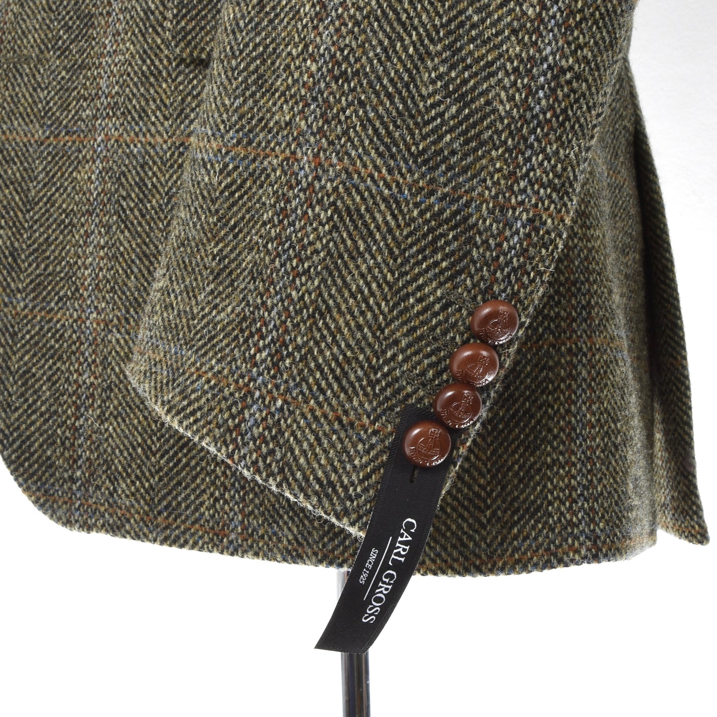 NWT Carl Gross Harris Tweed Jacket Size 50