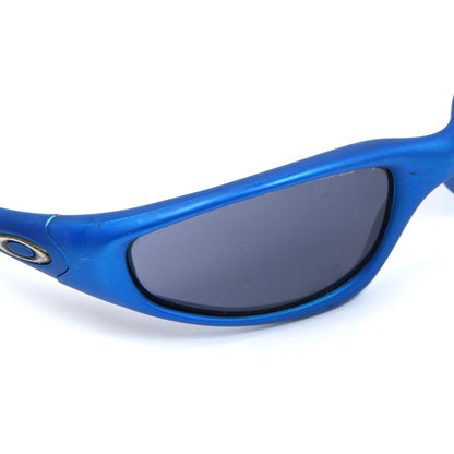 Oakley New Straight Jacket Sonnenbrille - Electric Blau