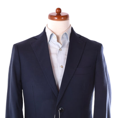 Gutteridge Anzug, 100 % Wolle, 1/4 gefüttert, Größe 48, Brustumfang ca. 50 cm, Marineblau