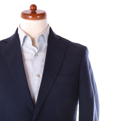 Gutteridge Anzug, 100 % Wolle, 1/4 gefüttert, Größe 48, Brustumfang ca. 50 cm, Marineblau