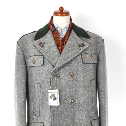 Loden-Steiner Schladminger Coat Size 58  - Grey