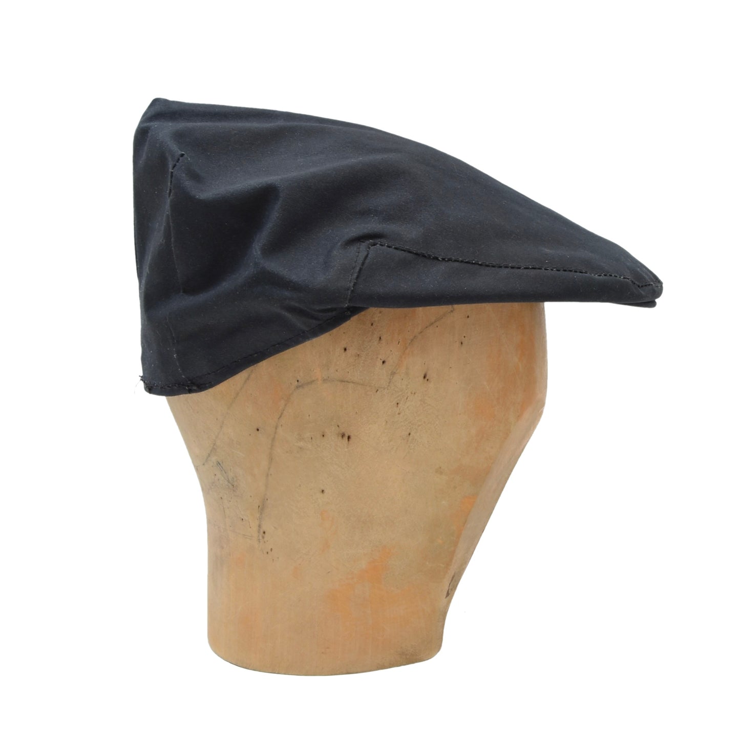 Barbour D584 Waxed Flat Cap/Hat Size 57cm/7 3/4 - Blue