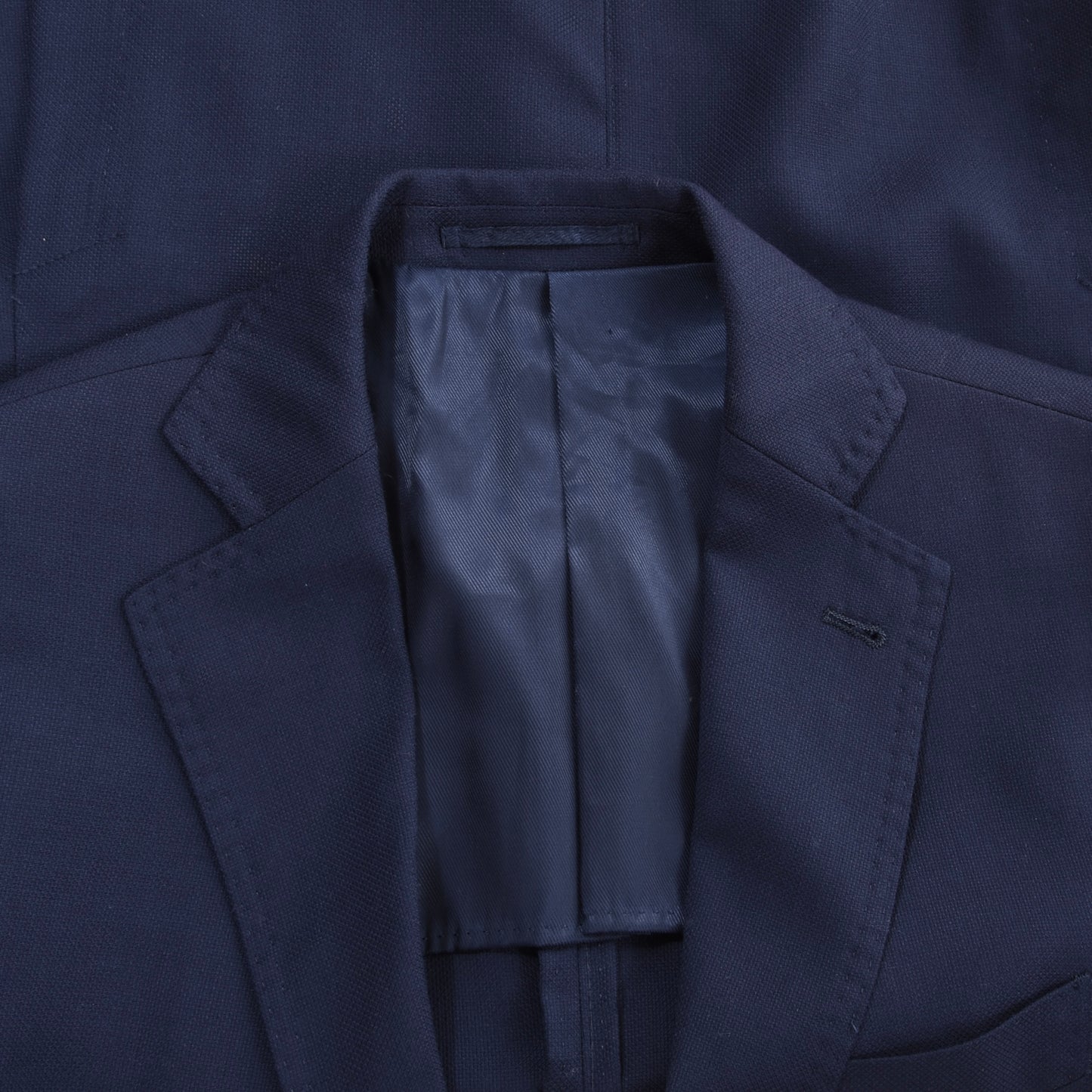 Gutteridge Anzug, 100 % Wolle, 1/4 gefüttert, Größe 48, Brustumfang ca. 50 cm, Marineblau