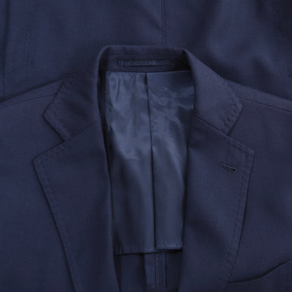 Gutteridge Anzug, 100 % Wolle, 1/4 gefüttert, Größe 48, Brustumfang ca. 50 cm, Marineblau