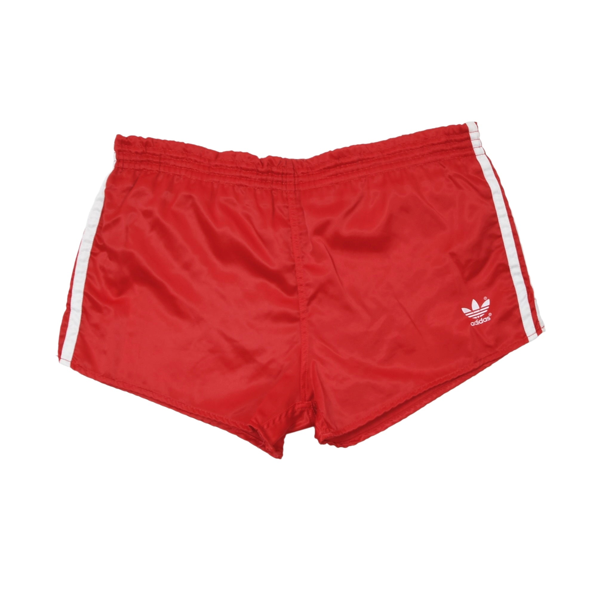 Vintage Adidas Sprinter Shorts Size 5 Red Leot James