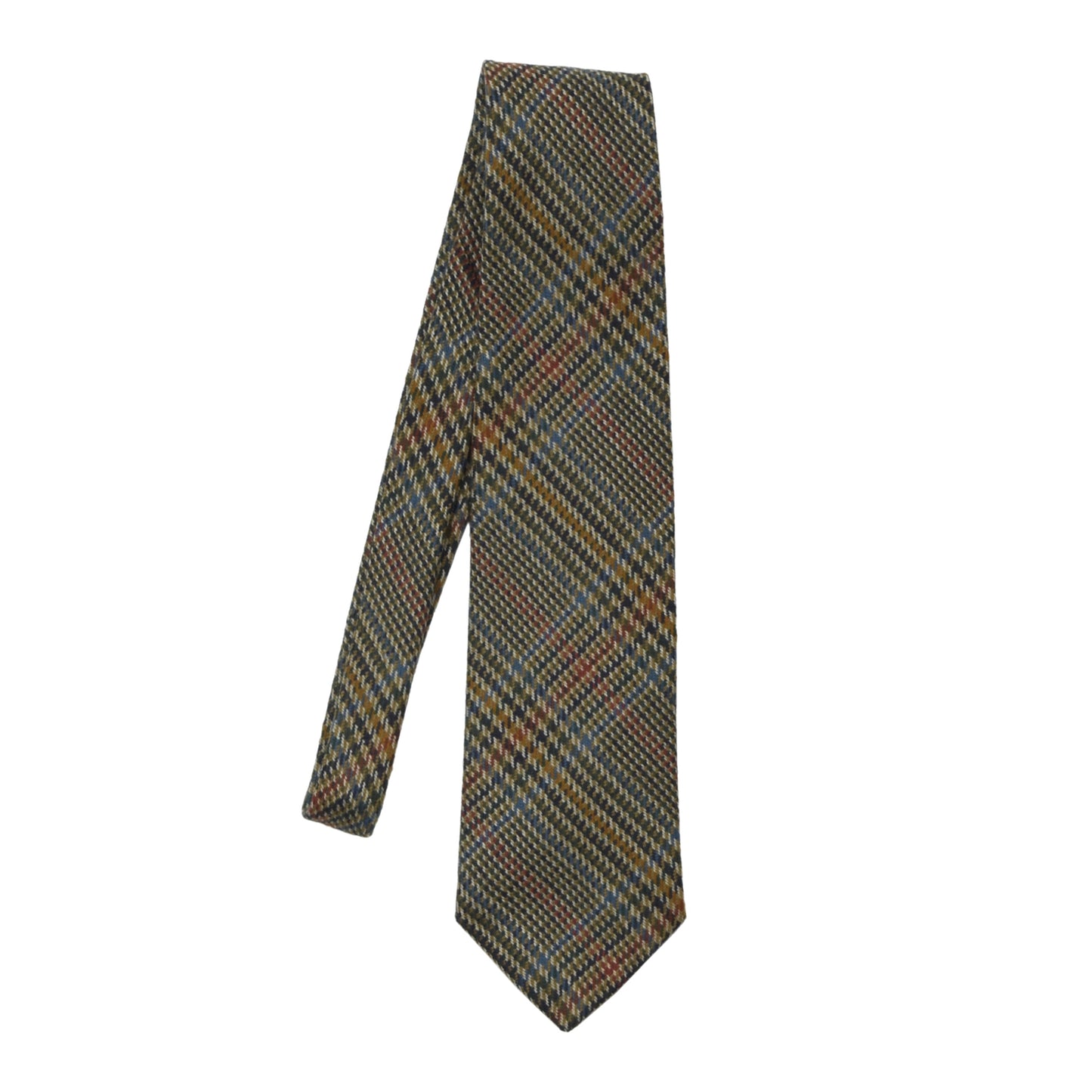 DAKS London 100% Wool Tie ca. 143.5cm/9.5cm - Plaid