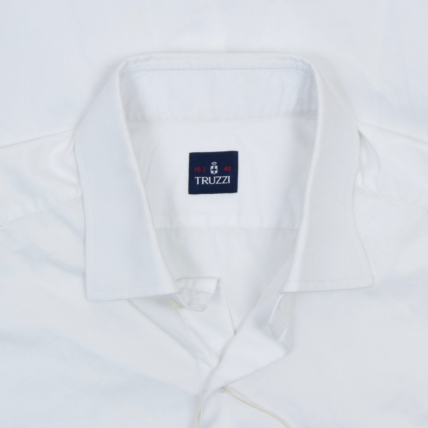 Truzzi Milano Hemd Größe 40 - Weiß