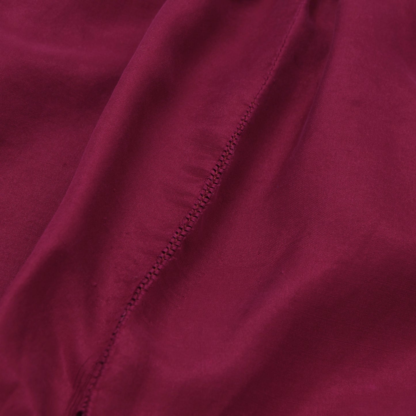 Vintage Longevity 100% Silk Pyjamas Size XXL Chest ca. 65.5cm - Burgundy