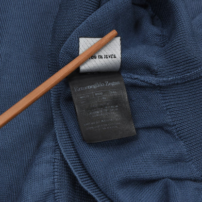 Ermenegildo Zegna Pullover Größe 54 - Blau