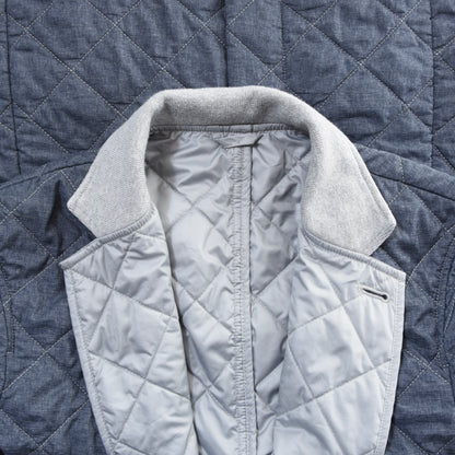 Waterville Quilted Jacket Size 50 Chest ca. 51.5cm - Blue