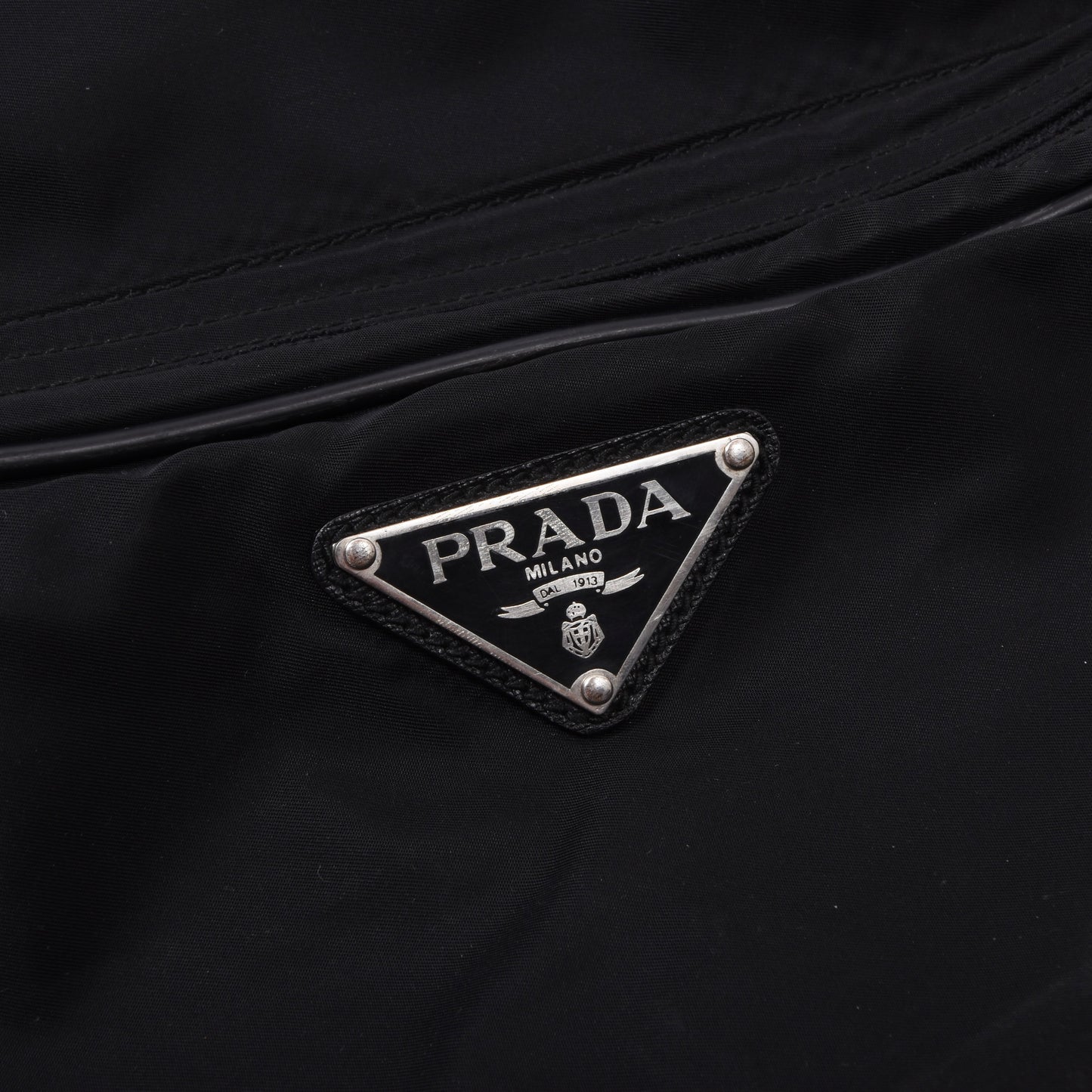 Prada Milano Reise-Kleidertasche - Schwarz