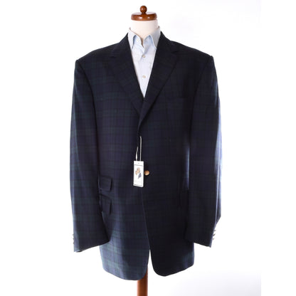 Burberry London Wool Jacket Size 118 ca. 66.5cm - Blackwatch