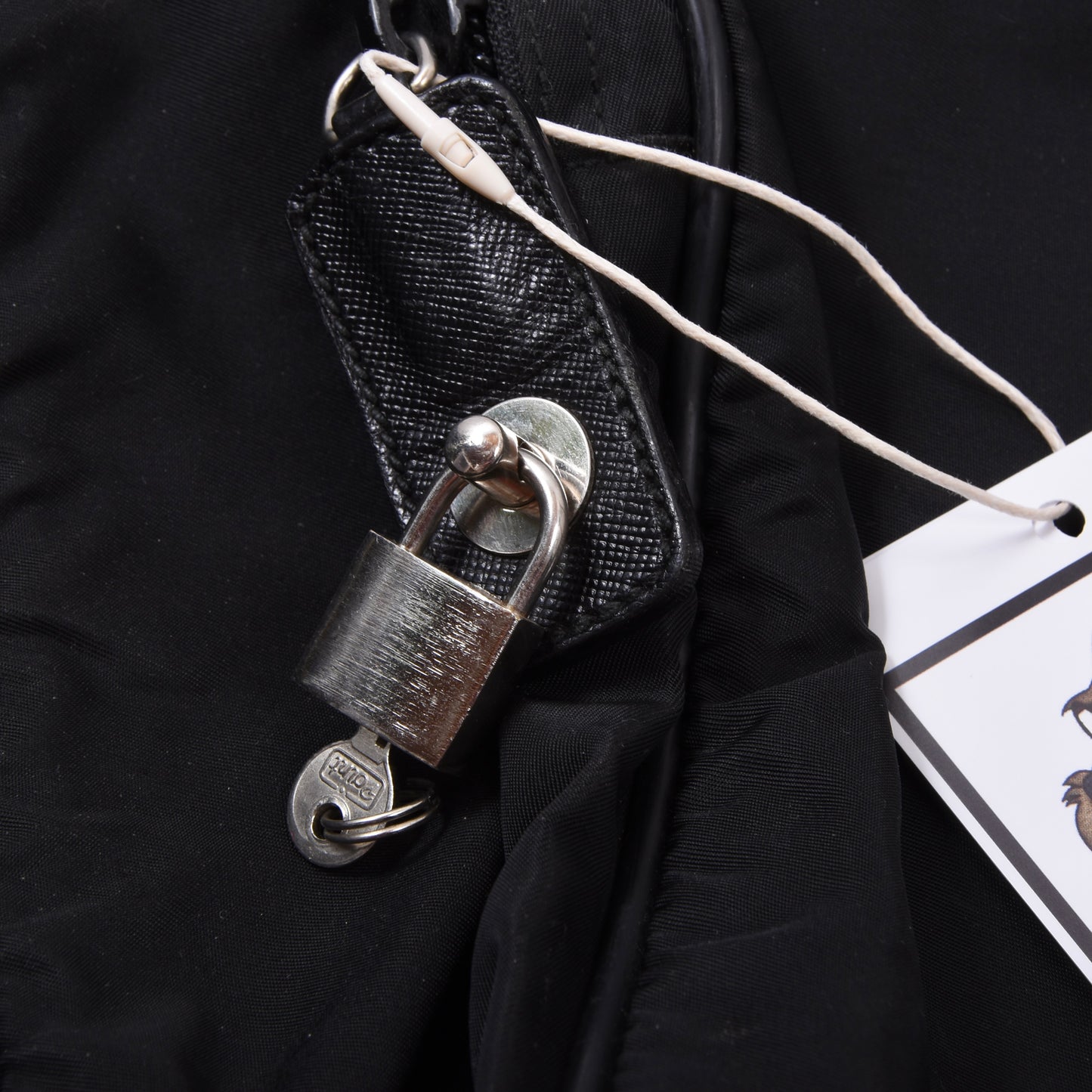 Prada Milano Reise-Kleidertasche - Schwarz