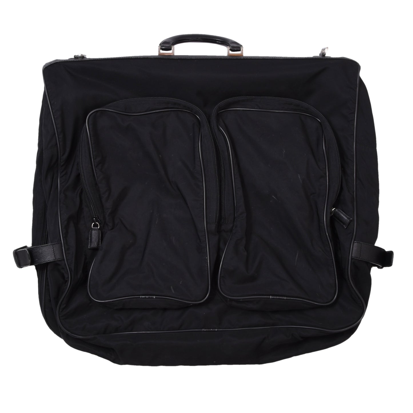 Prada Milano Reise-Kleidertasche - Schwarz