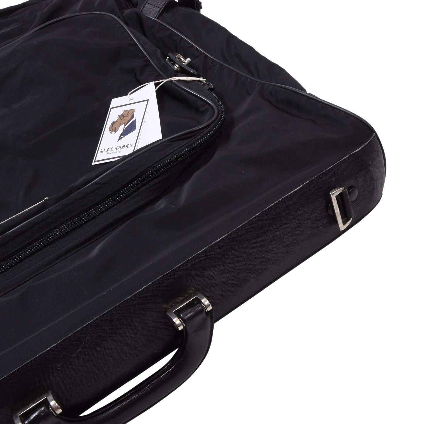 Prada Milano Reise-Kleidertasche - Schwarz