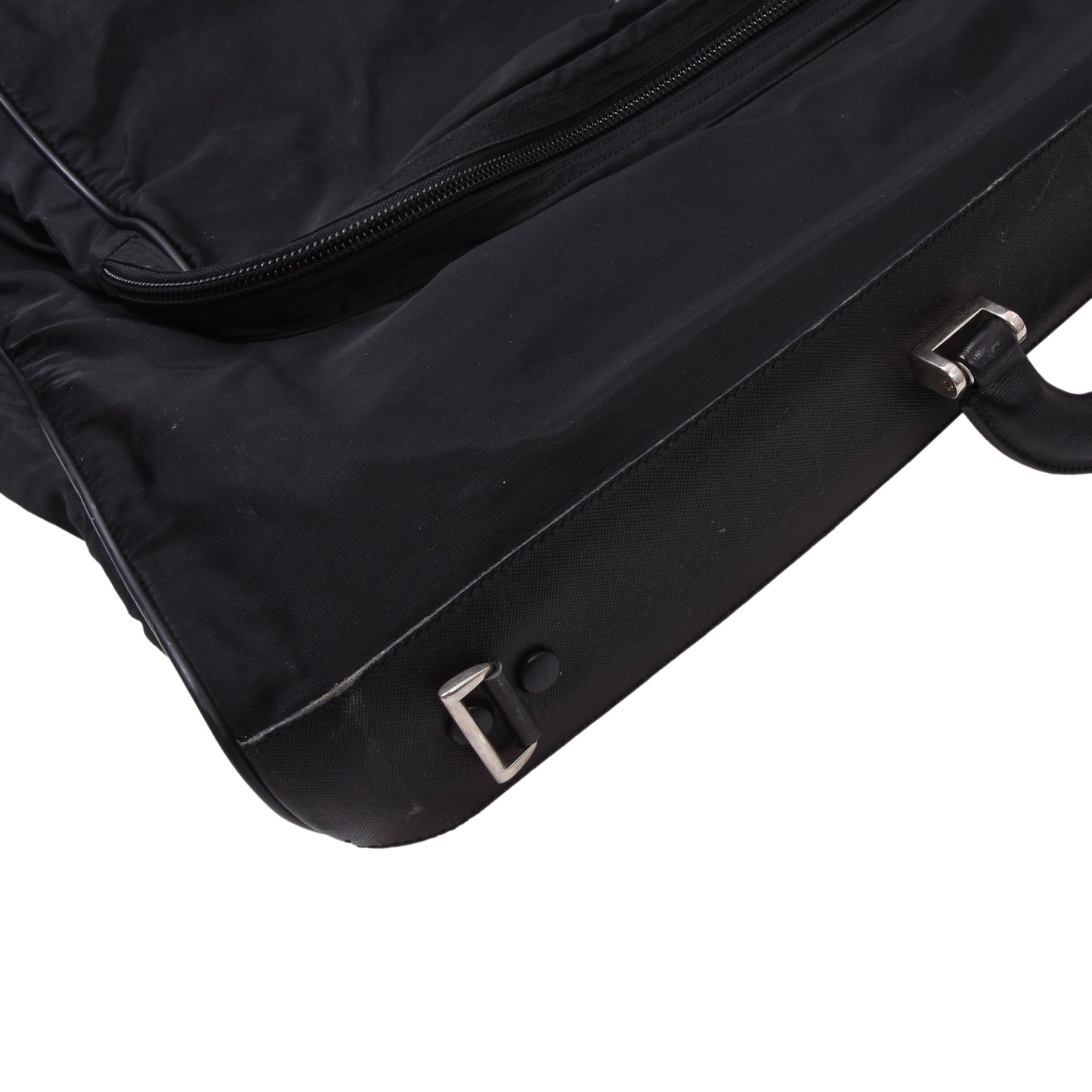 Prada Milano Reise-Kleidertasche - Schwarz