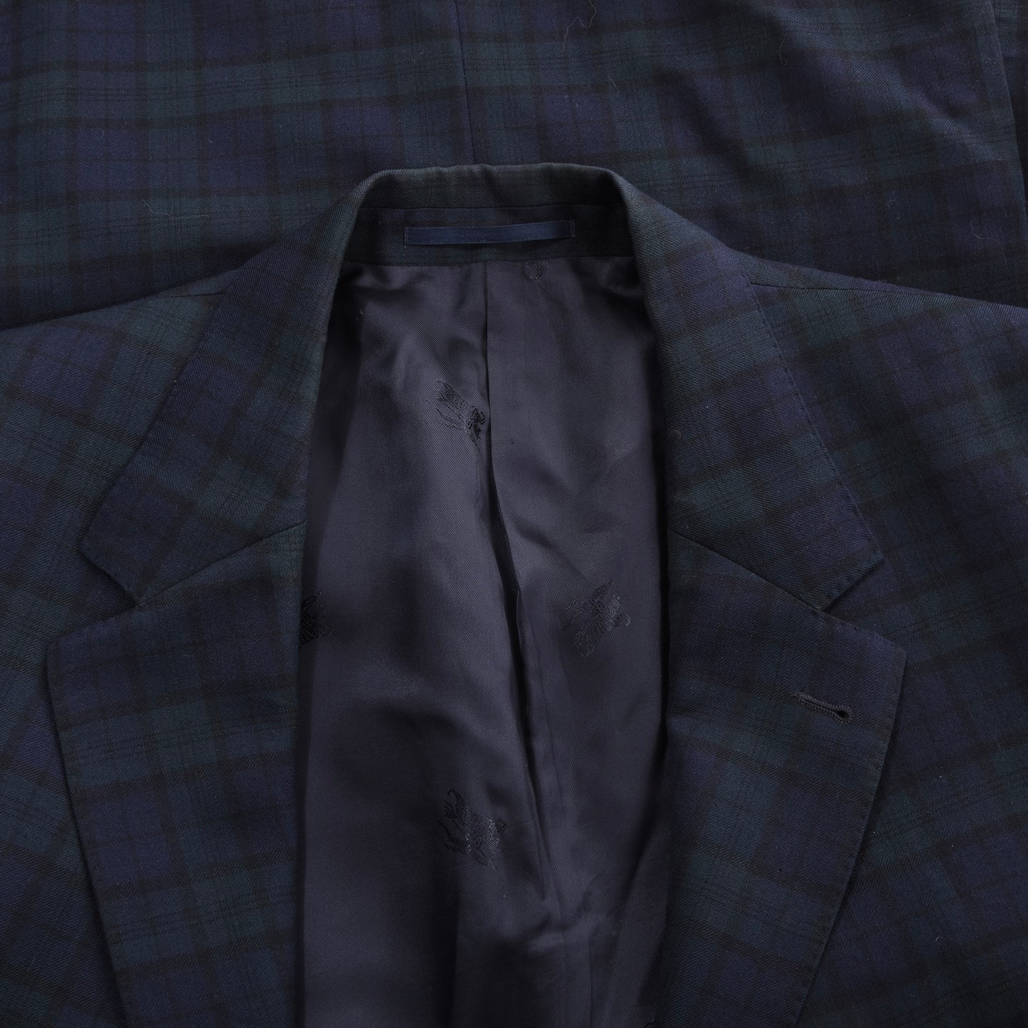 Burberry London Wool Jacket Size 118 ca. 66.5cm - Blackwatch