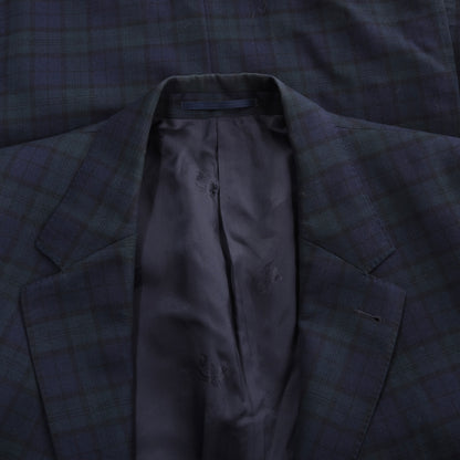 Burberry London Wool Jacket Size 118 ca. 66.5cm - Blackwatch