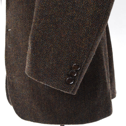 Atelier Torino Harris Tweed Wool Jacket Size 106 - Brown