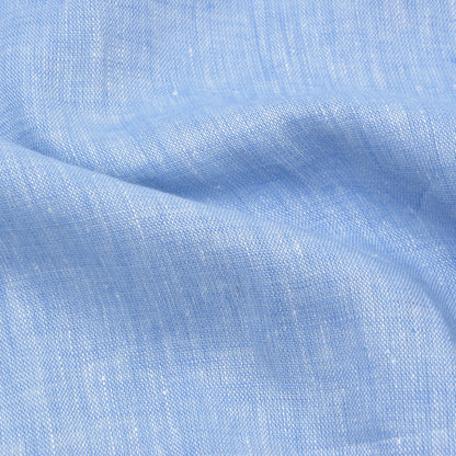 NWD Luigi Borrelli 100% Linen Shirt Size 42 DEFECT - Blue