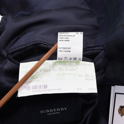 Burberry London Wool Jacket Size 118 ca. 66.5cm - Blackwatch