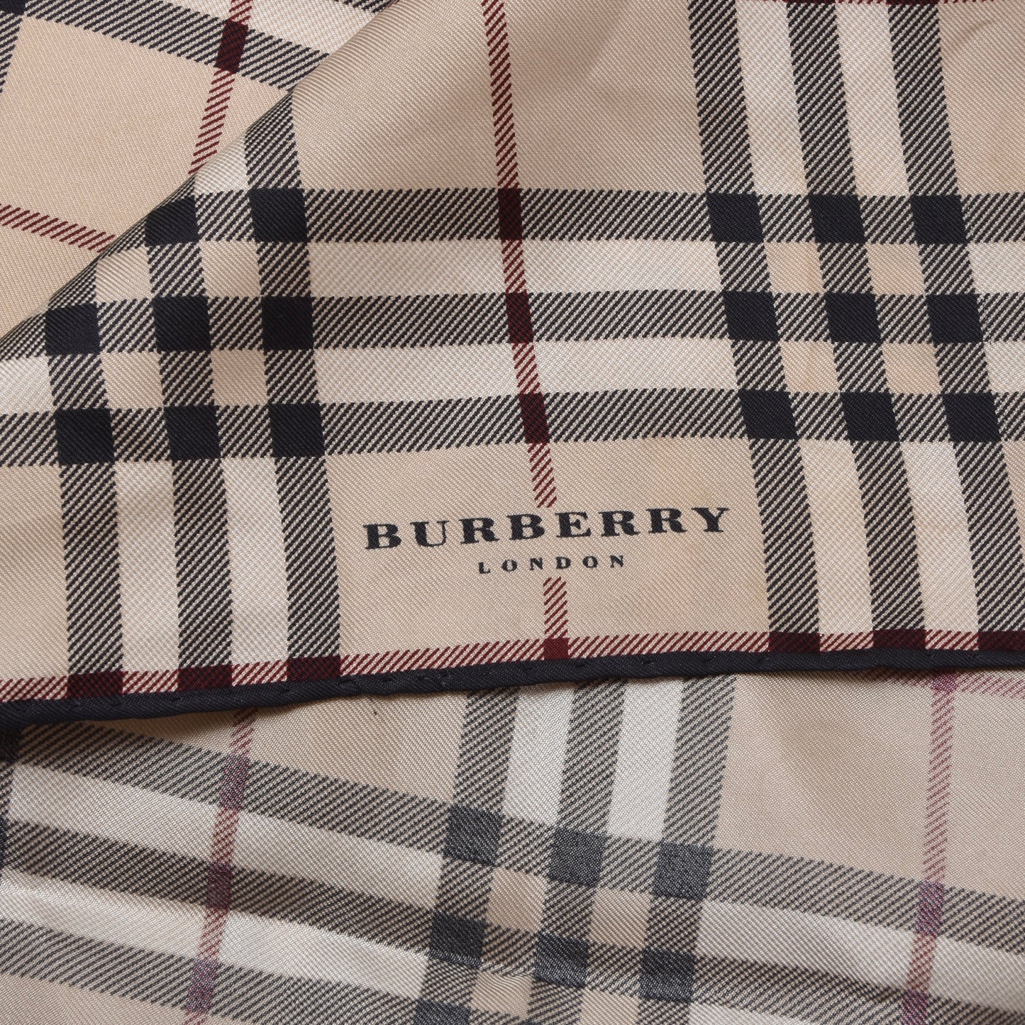 Burberry London Seiden-Einstecktuch ca. 47,5 cm - Novacheck