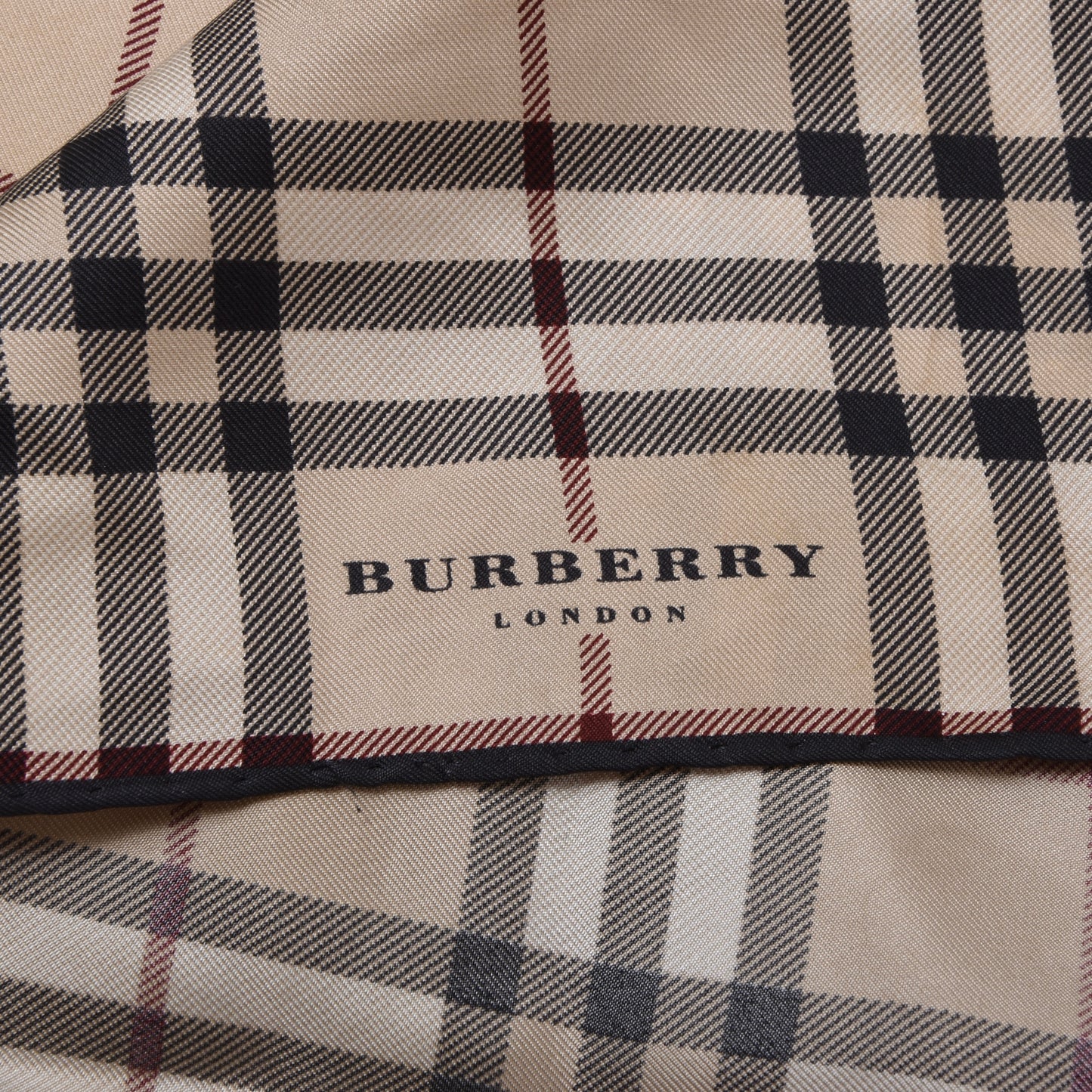 Burberry London Seiden-Einstecktuch ca. 47,5 cm - Novacheck
