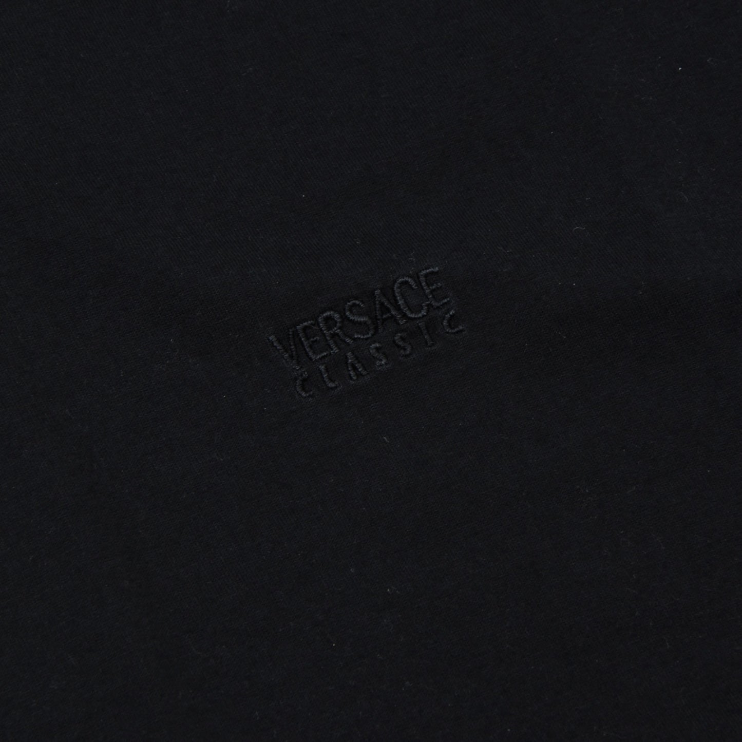 Versace Classic V2 Vintage Polo Shirt Size XL Chest ca. 59.5cm - Black